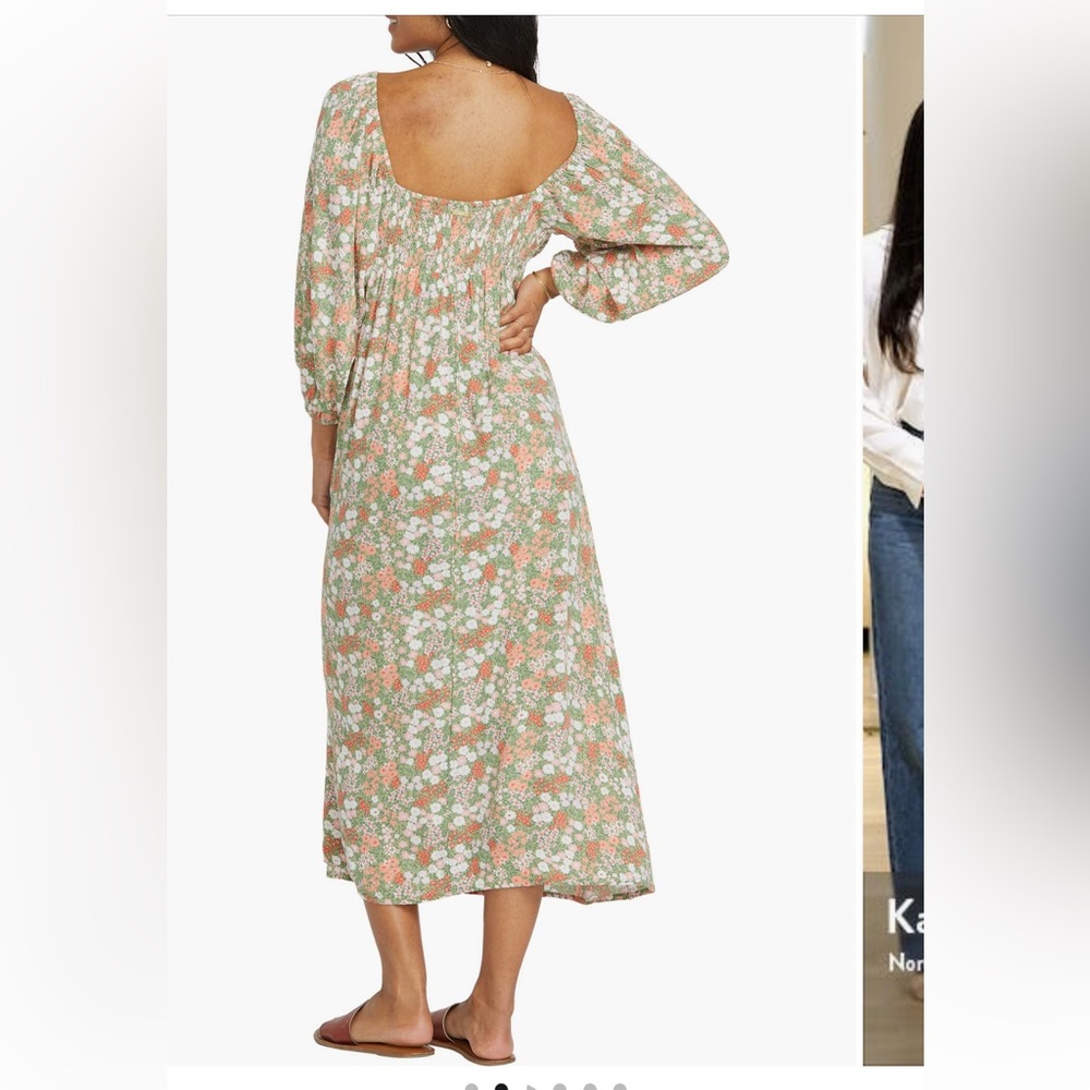 Billabong Dream All Day Floral Midi Dress